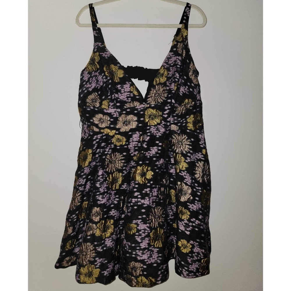 Anthropologie Jacquard A-Line Mini Dress Size 18 W - Picture 5 of 8